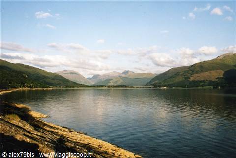 paesaggio vicino a Fort William