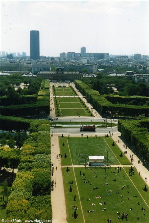 VISTA DALLA TORRE EIFFEL