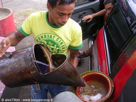 il pieno di benzina...