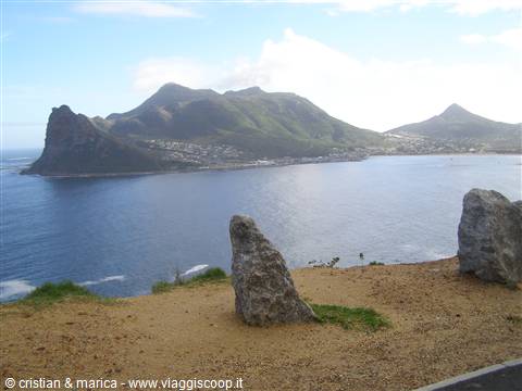 Hout bay in lontananza