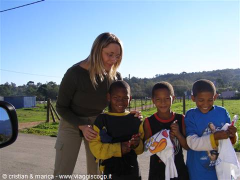 Alcuni bambini a Swellendam
