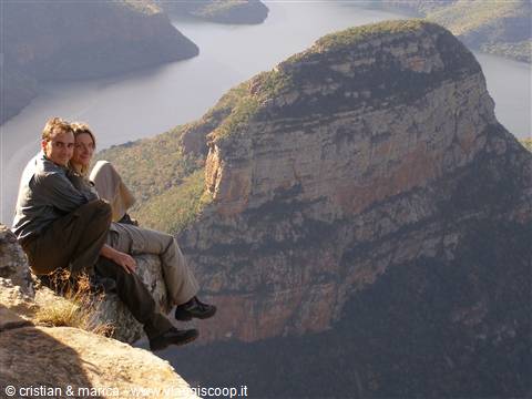 A precipizio sul Blyde River Canyon