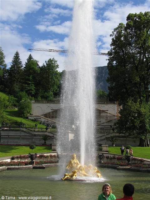 Fontana in funzione