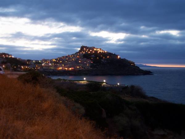 Castelsardo by night