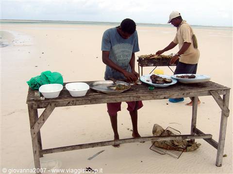 Lunch on the beach