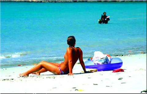 bellezze in spiaggia