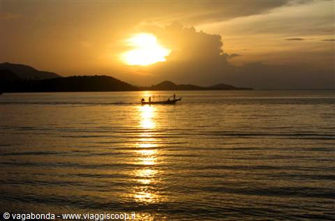 Tramonto a Koh Samui