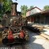Vecchia locomotiva della linea Diakoto Kalavrita GRECIA 