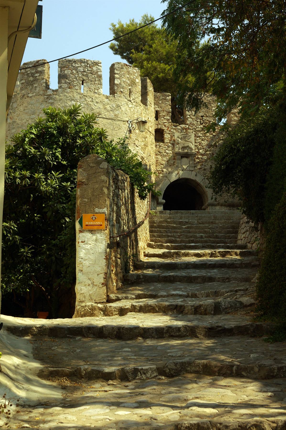 Nafplio Accesso al forte basso