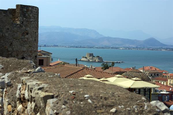 Nafplio Panorama dal forte basso