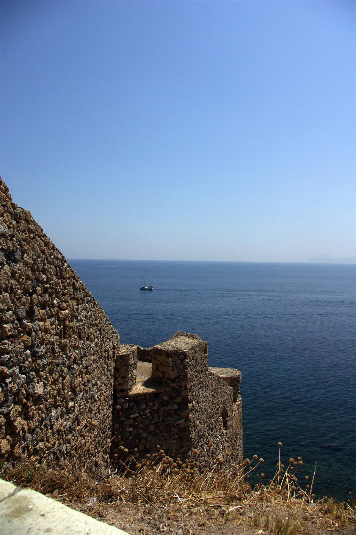 Monemvassia l'orizzonte