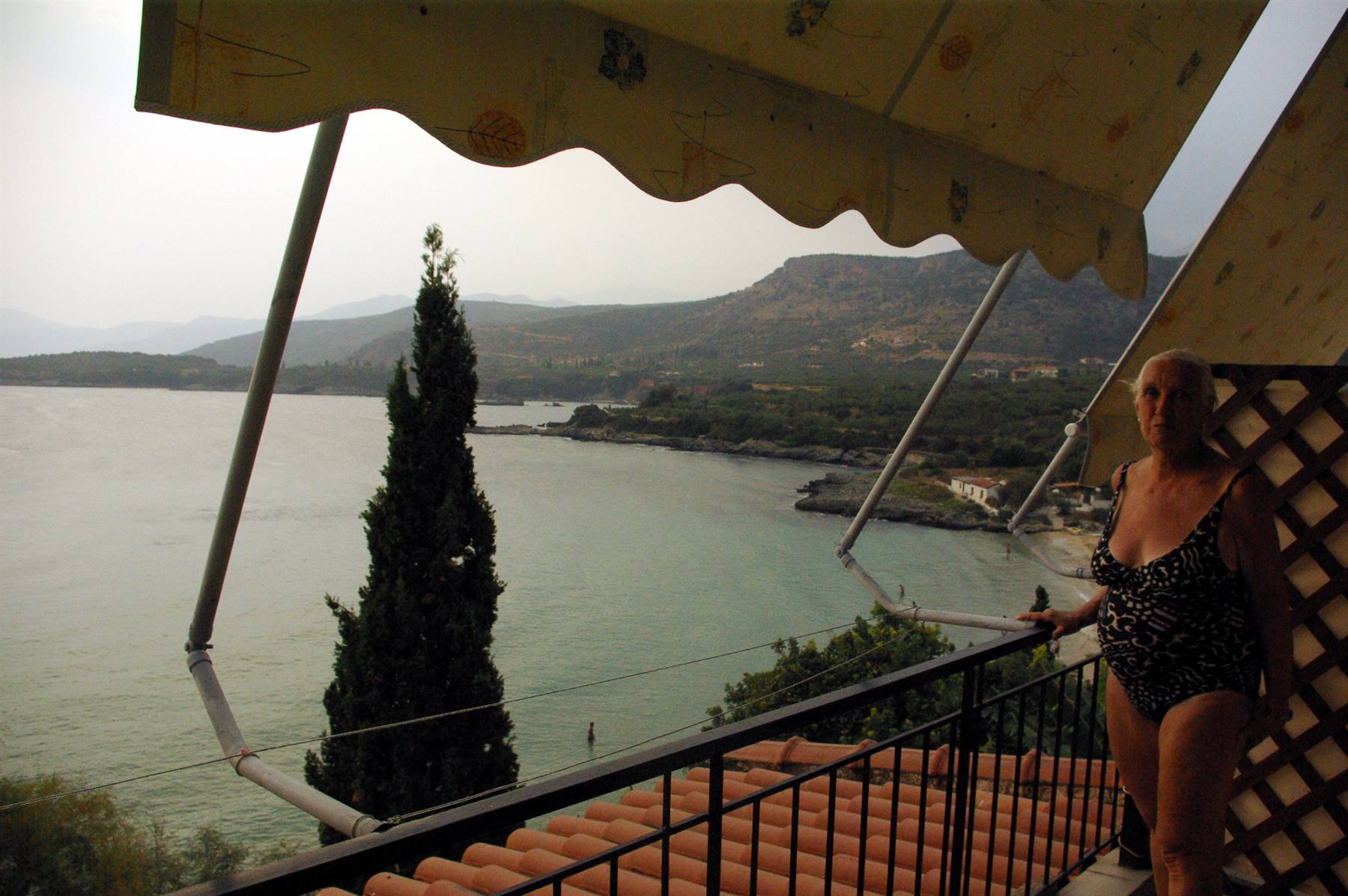 Kardamili, camera con vista