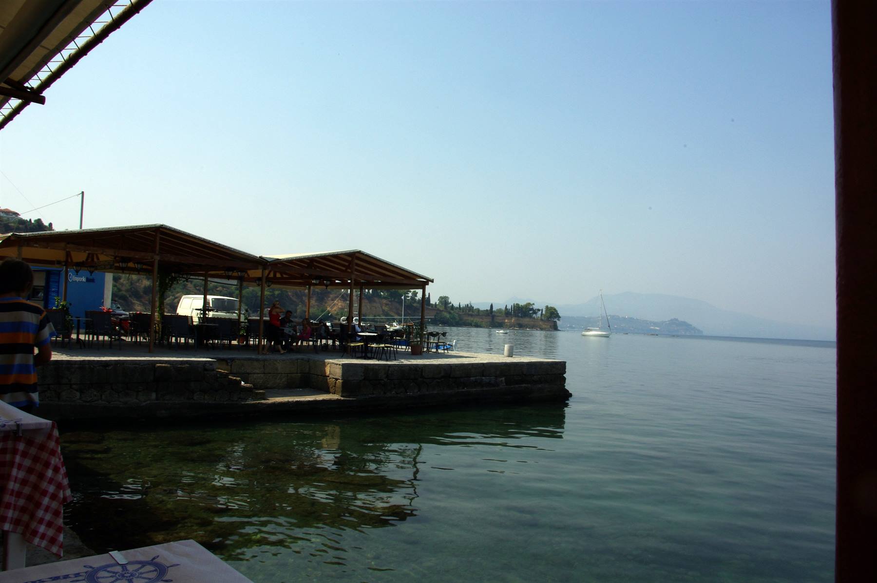 Koroni, taverna sul mare