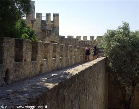 Lisbona castello de S. Jorge