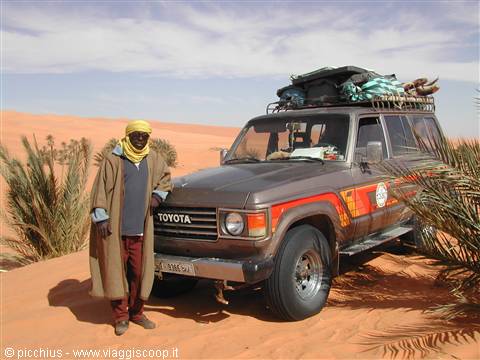 Saad e il suo Land Cruiser