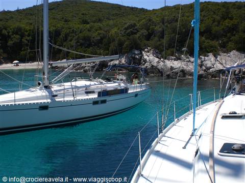 in compagnia dell'altra barca del nostro skipper "Madoudou"