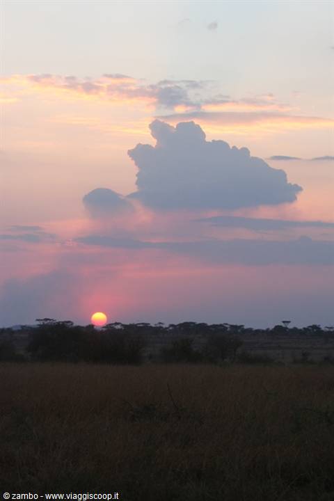 Tramonto infuocato