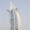 Burj al Arab dalla spiaggia EMIRATI ARABI UNITI 