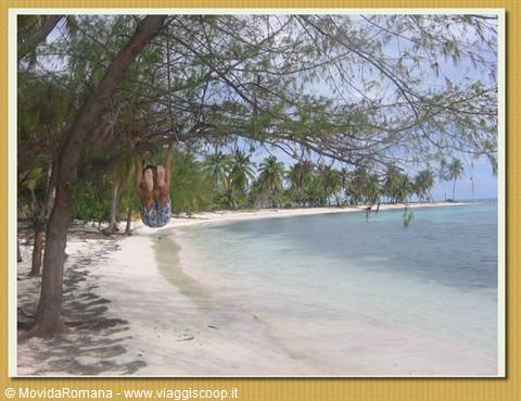Nicola si dondola e gongola all'Isla Saona ;o)