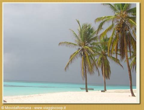 Può pure piovere ma Isla Saona rimane splendida