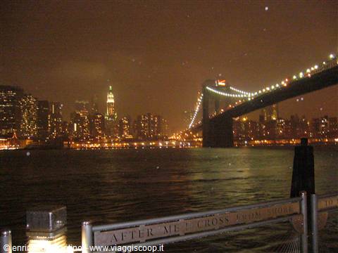 Manhattan view from Brooklin