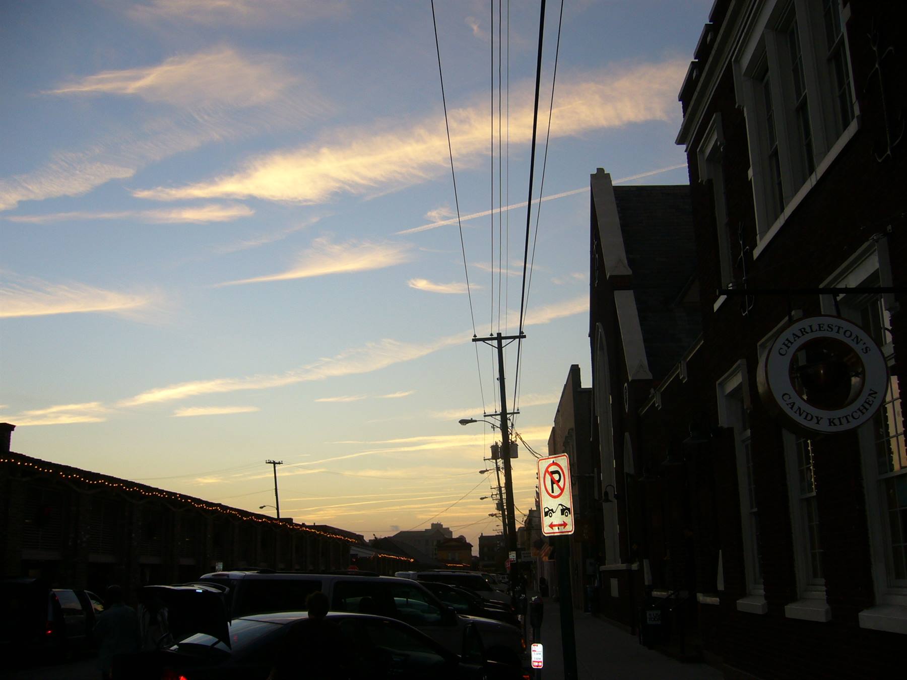 Charleston, tramonto