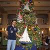 Christmas Tree al Disney Yatch Resort, Epcot - Orlando STATI UNITI D'AMERICA 