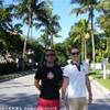 passeggiando per la zona vip di key west nei pressi della 'little white house' STATI UNITI D'AMERICA 