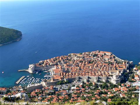 Panorama della vecchia Ragusa