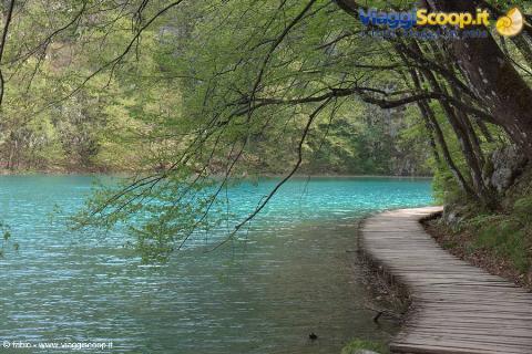 percorso fra i laghi di plitvice