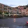 la piazza di porto azzurro ITALIA 