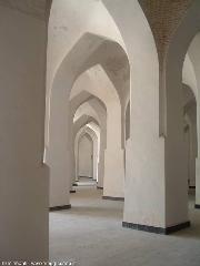 Bukhara, Moschea di Kalon, interno moschea, archi