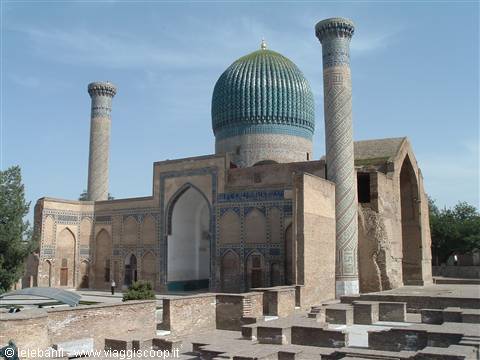  Samarcanda, Mausoleo di Guri Amir, tomba di Tamerlano