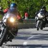 in moto sulle strade della Provence FRANCIA 