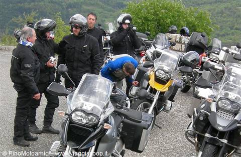 i vecchi: Umberto, Oreste, Pino e Claudio