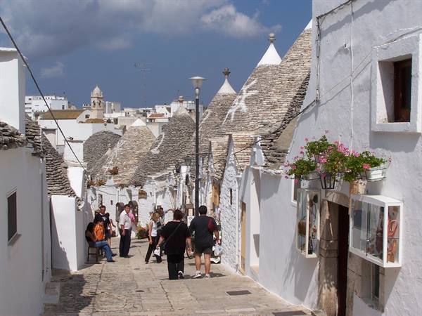 il centro storico di Alberobello