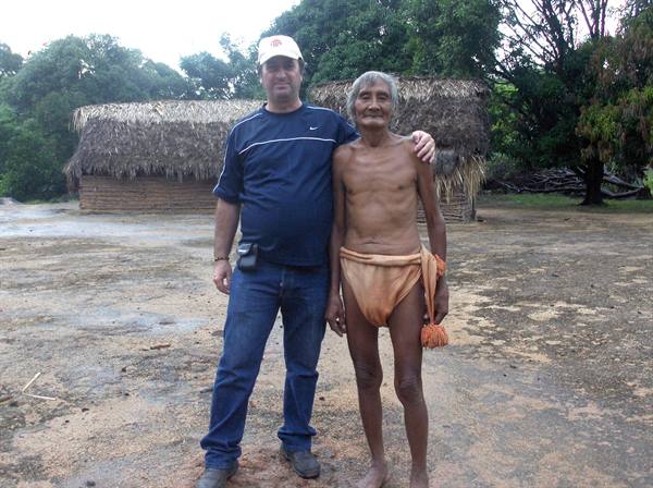Cosimo con Shaman È Ñepa