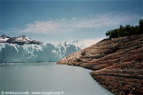 perito moreno e morena sul lago