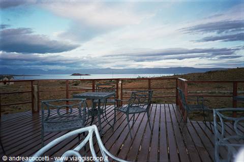 terrazza sulla Patagonia e sul Lago Argentino