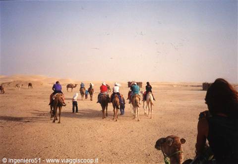 spedizione nel deserto
