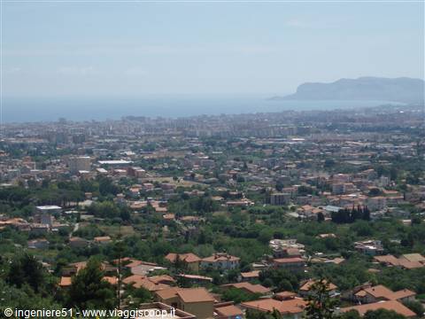 Palermo vista da Monreale