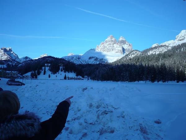 le tre cime di Lavaredo da Misurina