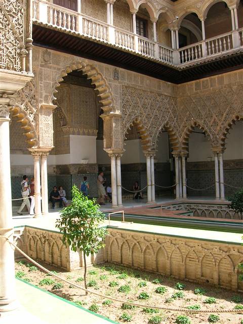 alcazar a siviglia