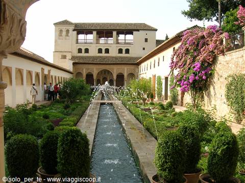 palacio del generalife a granada
