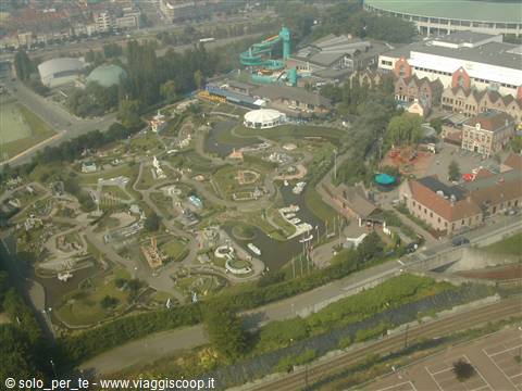 l'Europa in miniatura vista dall'Atomiom