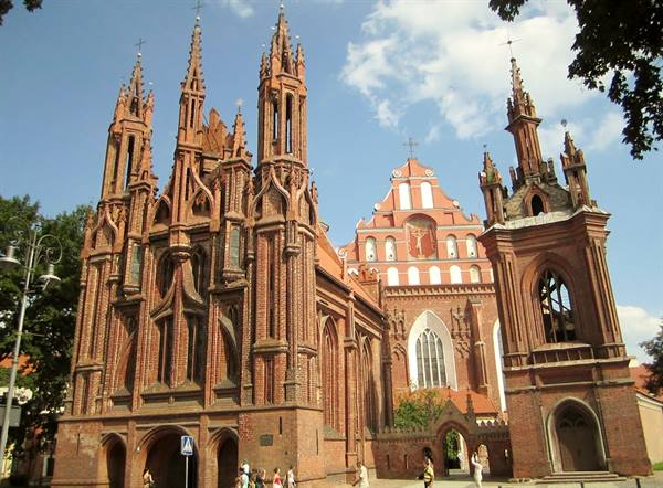 VILNIUS,SANT'ANNA E SAN BERNARDINE