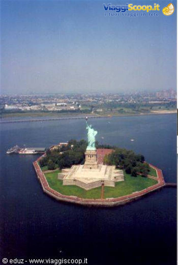 New York: Vista dall'elicottero