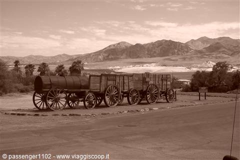 death valley - foto seppiata