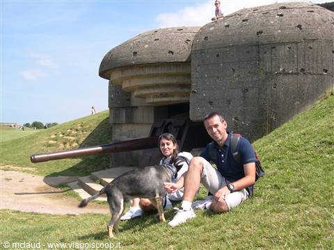 POSTAZIONE DA TIRO TEDESCO A LONGUES SUL MER (BASSA NORMANDIA)