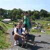 LUCKY . . VALE . . IO . . IL CAMPING . .  E UN SOLE CHE SPACCA I SASSI ! (ALTA NORMANDIA) FRANCIA 